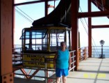 Aerial Tram - before hiking up to summit observation tower