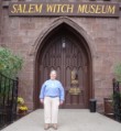 In front of Salem Witch Museum