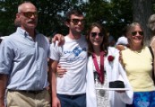 The Fam at Hollywood's Graduation