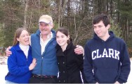 Mags, brother Michael, Laura, and Cade