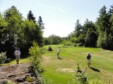 Boys on double dogleg Hole #6 - 564 yards - par 5 - Triple Threat