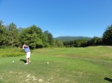 Pete on Hole #1 - 409 yards - Par 4 - Monadnock