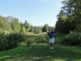 Pete on Hole #3 - 405 yards - par 4 - Driver's Dilemma