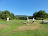 Tim, Pete, and Jim gathering on the 1st with Monadnock in background