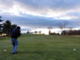 Paulie in late light on 17