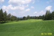 6th fairway after a blind uphill drive - Tamarack Knolls