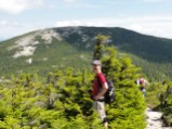 View from East Baldpate to West Baldpate