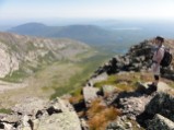 Looking into North Basin off Hamlin Peak