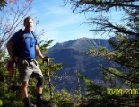 Bruce takes a peak at the valley