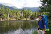 On Lost Pond trail shortly out of Pinkham Notch headed to Wildcat