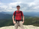 Nate on summit of Mt Chocorua