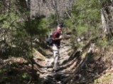 Nate on the Blue Summit Trail