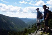 Crawford Notch from the summit of Mt Avalon (3442')