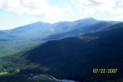 Mt Washington and Crawford Notch Lodge from Mt Avalon