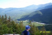 The view northeast off Mt Avalon