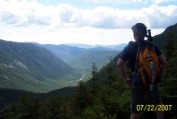 The view south off Mt Avalon