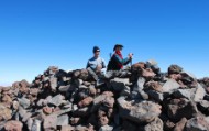 The Patriots make the summit of Mt Humprey