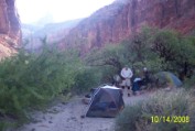 Tuesday gear-up for day hike up the Escalante Trail