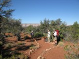 Caching water at trail junction for hike out in 5 days