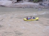 Rafters making their way to Elves Chasm beach