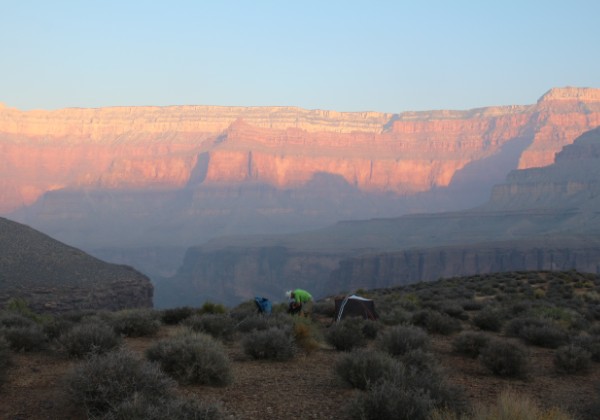 Thursday 10-18-12 Bass Canyon to Trail Head at Rim