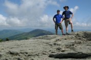 Nate and Bruce summit tripod-self-portrait