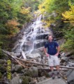 Bruce at Cloudland Falls on Fallling Waters Trail