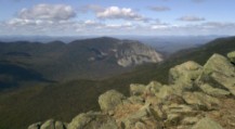 NW view off Mt Liberty summit (camphone)