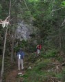 Bruce leads climb from Snow Pond to summit