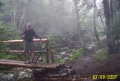 A bridge on the Gorge Brook Trail