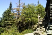 Butler Lodge Trail - Nate takes a snack break