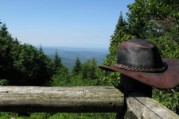 Butler Lodge Trail - Nate's snacking view