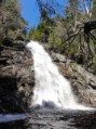 Lower cascade falls on Nancy Brook trail