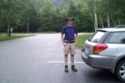 Prepped in Grafton Notch to climb Old Speck