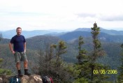 Bruce looking NE near White Face summit