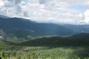 View near Mt Jackson summit 1