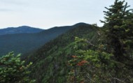 Where we are headed for lunch - Mt Abraham exposure in background