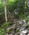 Nate exits the Pemigewasset Wilderness via the Hale Brook Trail