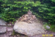 The cairn at the summit of North Twin...ho hum