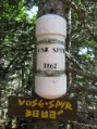 Vose Spur summit register