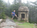 Near Starr summit and old shelter