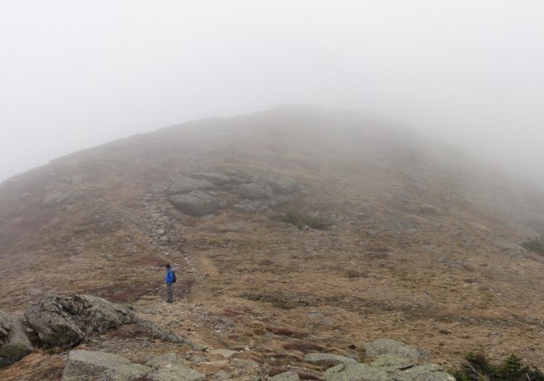 Mt Lafayette via Skookumchuk May 2014 Bruce and Nate hike Mt Lafayette via the 