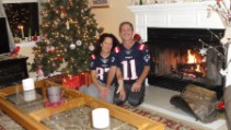 Christmas Fire Patriots fans 2