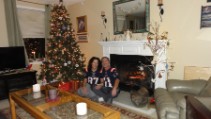 Christmas Fire Patriots fans