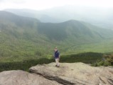 Osceola hike - Edgar on the lower ledge