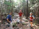 Osceola hike - my three Amigos