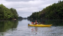 Steve by Sawyers Island portage