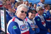 Rob and Bruce at the Drivers Meeting