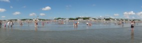 Jenness panorama from the water