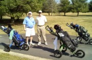 My March 19 2010 golfing partners - Pete and Bob